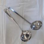 Soeplepels gebruikt, Ophalen of Verzenden, Gebruikt, Rvs of Chroom, Vaatwasserbestendig