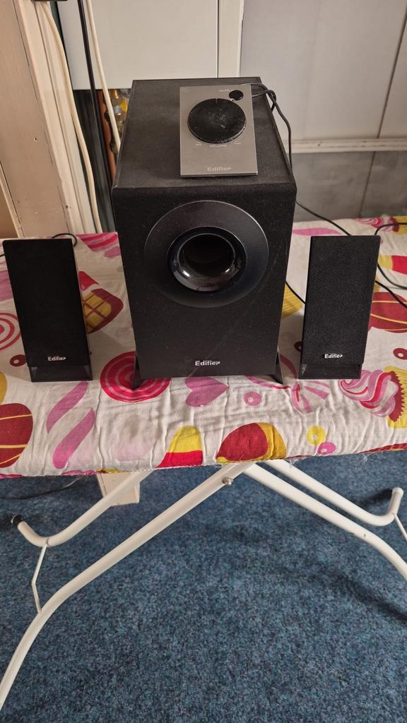 Speaker set, Ophalen, Gebruikt
