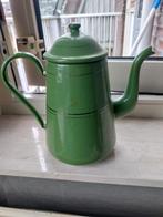 Emaille koffiekan, 2 broodtrommels, Antiek en Kunst, Ophalen