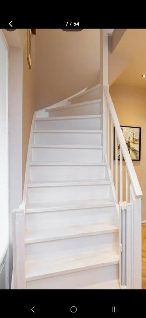 BabyDan Guard Me Traphekje Harmonica Creme Wit, Ophalen, Overige materialen, Oprolhekje