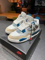 Air Jordan 4 Retro Military Blue Maat 41 - Top conditie!, Kleding | Heren, Schoenen, Blauw, Ophalen of Verzenden, Sneakers of Gympen