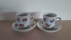 Van Nelle kleine kop en schotel, Ophalen of Verzenden, Zo goed als nieuw, Porselein, Kop en/of schotel