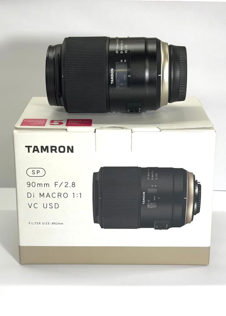 Tamron SP 90mm 2.8 DI MACRO 1:1 VC USD CANON NIKON NIEUW, Ophalen of Verzenden, Nieuw, Overige typen