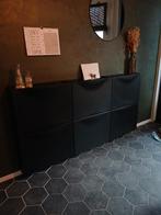 3 x trones schoenenkast ikea, Huis en Inrichting, Kasten | Schoenenkasten, Ophalen, Gebruikt, Mat zwart stoer