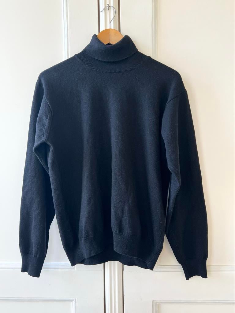 Zwarte dames coltrui 50% Merinowol, maat 42, Kleding | Dames, P, Zwart, P, Ophalen of Verzenden