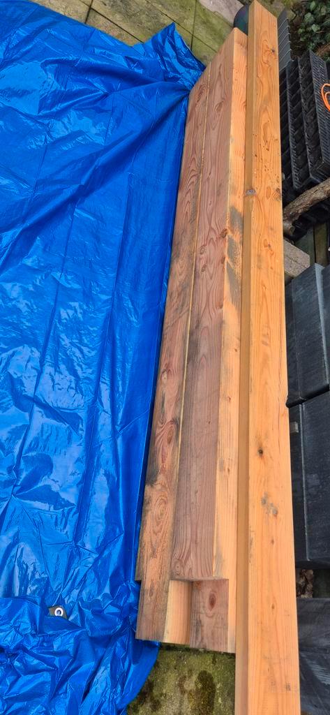 Diverse Douglas balken en planken, Doe-het-zelf en Verbouw, Hout en Planken, Nieuw, Balk, Overige houtsoorten, 250 tot 300 cm