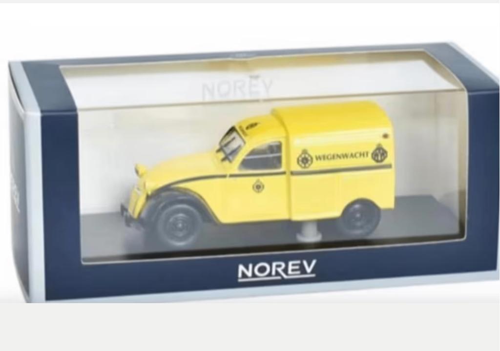Citroen 2CV AZU 1959 Wegenwacht 1/43 NOREV ref: 151413, Verzenden, Nieuw, Auto, Norev