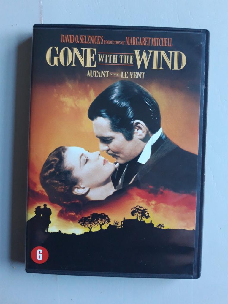 Gone With The Wind DVD - Klassiek Drama, Vanaf 6 jaar, Ophalen of Verzenden, Gebruikt, Historisch of Kostuumdrama