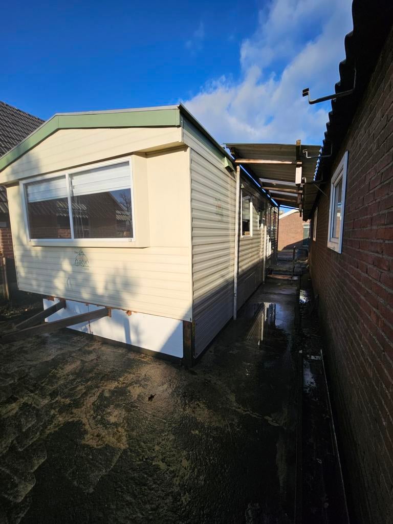 Nette oasis super stacaravan 3.70 x 8.80, Caravans en Kamperen