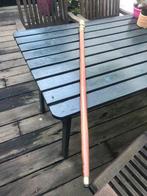 fraaie houten wandelstok met kijker, Ophalen of Verzenden, Zo goed als nieuw