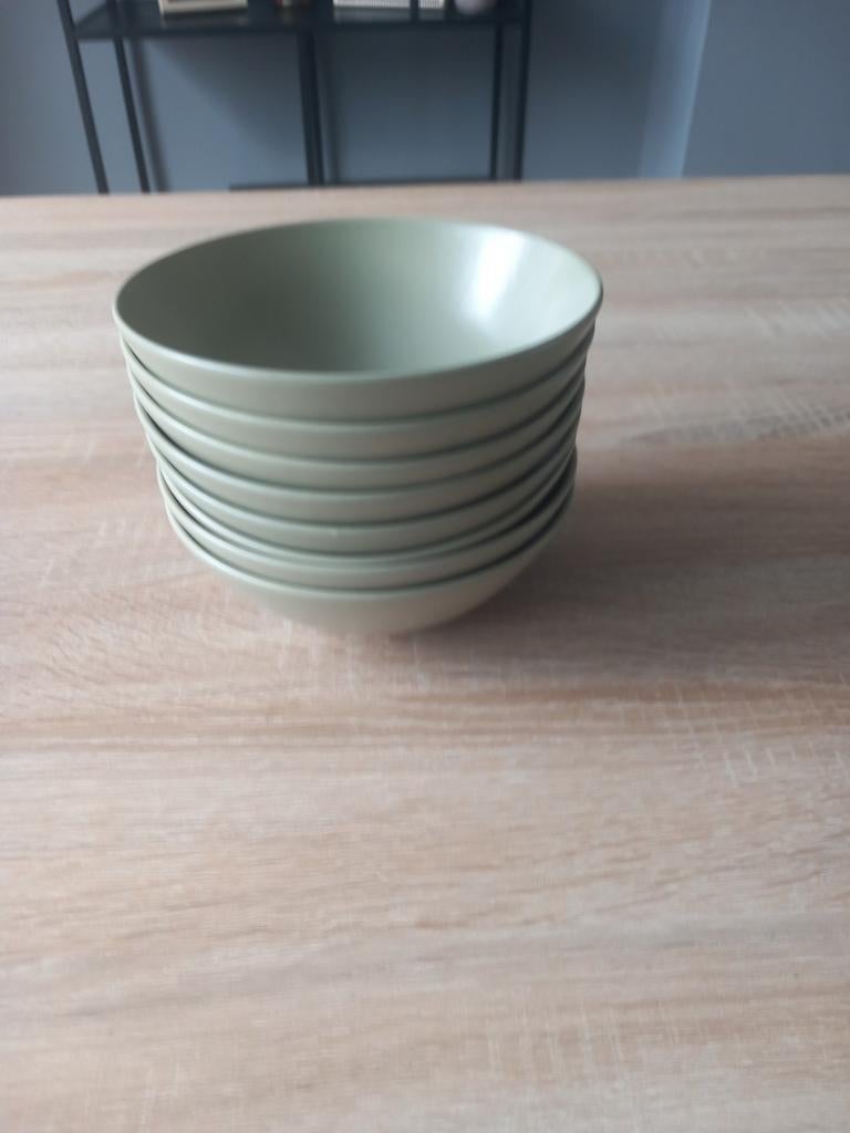 IKEA Fargklar kommen, matgroen, 8 stuks, Huis en Inrichting, Keuken | Servies, Ophalen of Verzenden