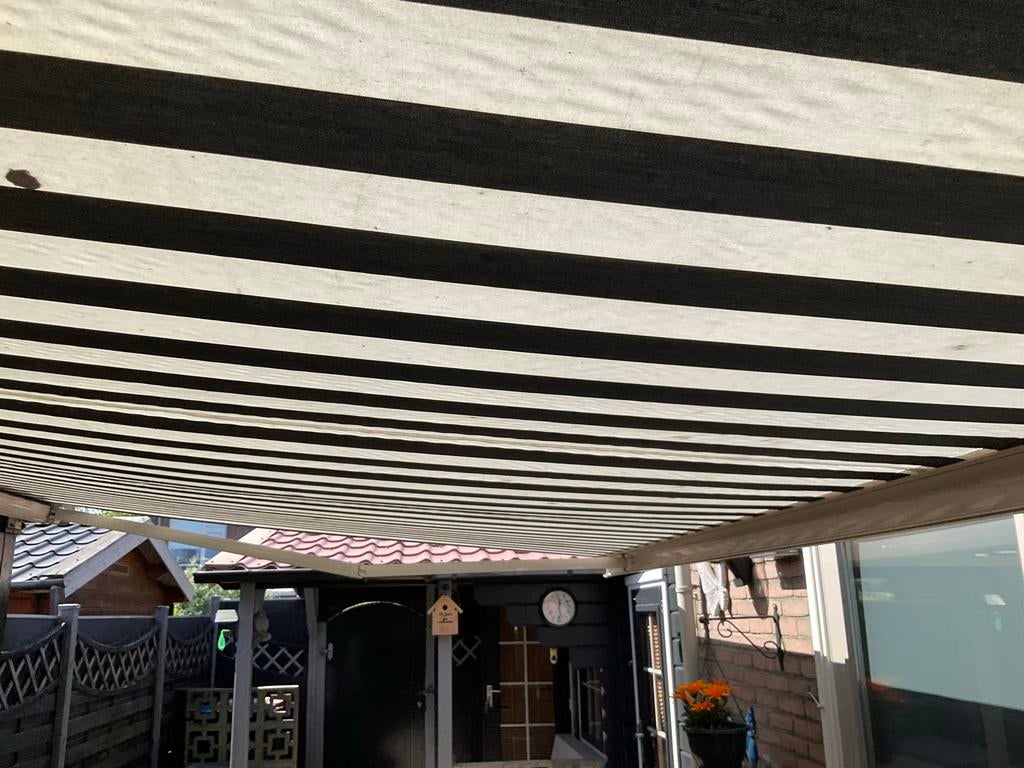 knikarm zwart-wit gestreept.groot., Gebruikt, Elektrisch, Ophalen of Verzenden, 150 tot 300 cm