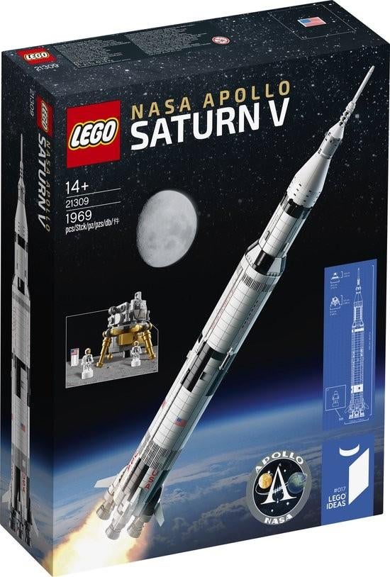 Nieuw ongeopend Lego Ideas 21309 Nasa Apollo Saturn V raket, Ophalen of Verzenden, Nieuw