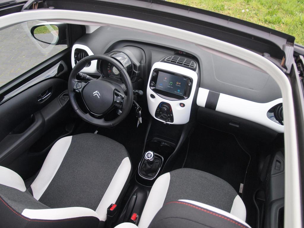 Citroen C1 1.0 VTi Airscape Urban Ride | Elektrisch vouwdak, Auto's, Voorwielaandrijving, Stof, Gebruikt, Euro 6