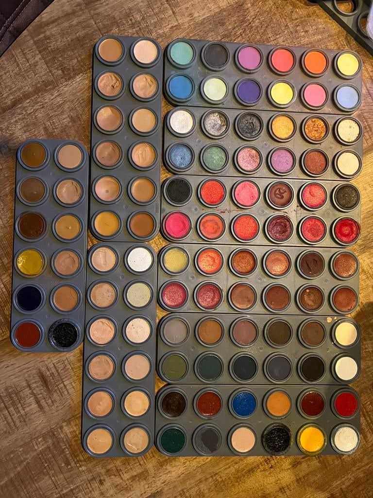Grimas schmink, Sieraden, Tassen en Uiterlijk, Uiterlijk | Cosmetica en Make-up, Gebruikt, Overige kleuren, Gehele gezicht, Ophalen of Verzenden