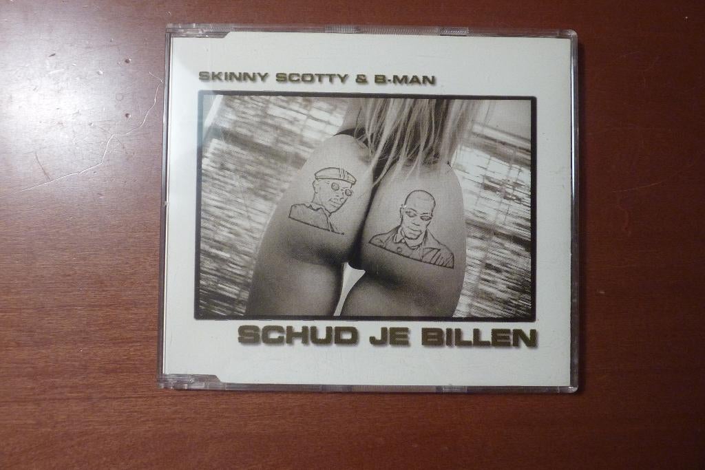 Skinny Scotty & B-Man - Schud Je Billen, Gebruikt, Maxi-single, Ophalen of Verzenden, 1 single