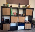 Kallax kast met mandjes, 100 tot 150 cm, Ophalen of Verzenden, Zo goed als nieuw, Minder dan 150 cm