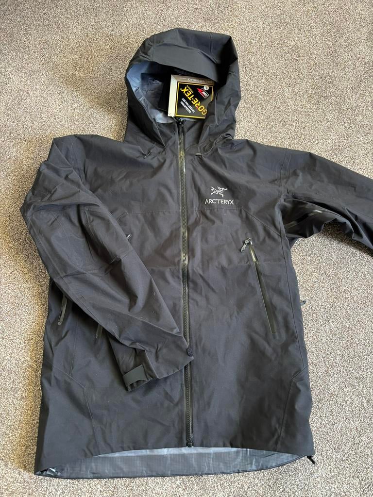 Arcteryx jas zwart, Ophalen of Verzenden, Zo goed als nieuw, Regenjas, Heren