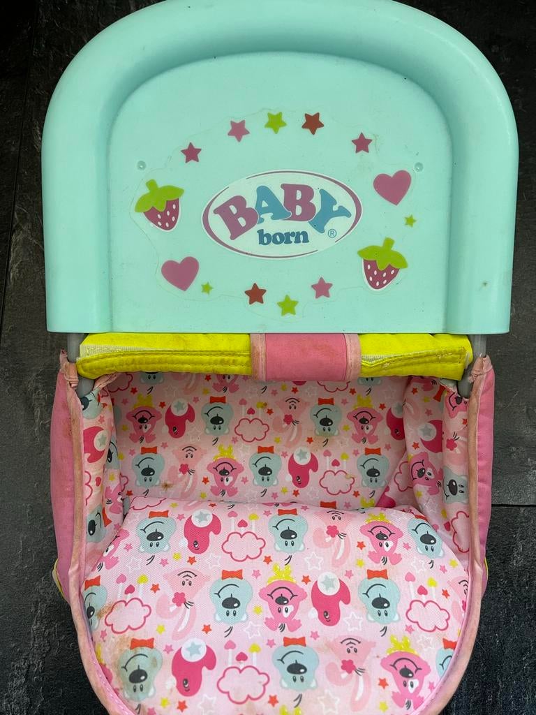 Baby Born poppenstoel, Kinderen en Baby's, Speelgoed | Poppen, Ophalen of Verzenden, Gebruikt, Babypop