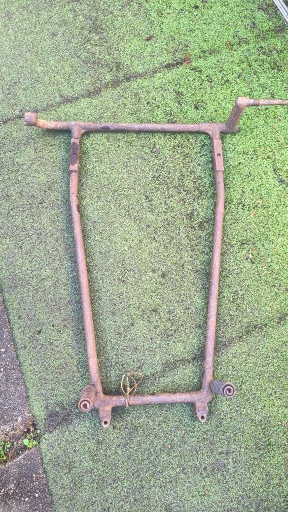 Zijspanframe Engels, Ophalen, Gebruikt