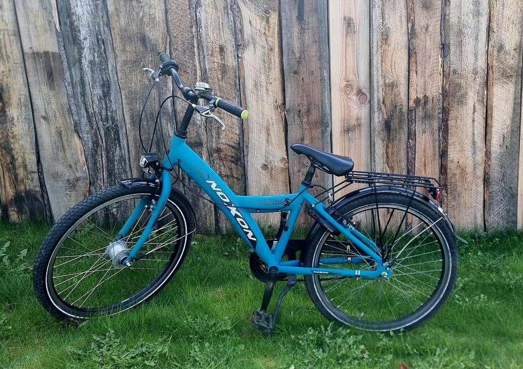 Noxon jongensfiets - Stevige en betrouwbare fiets, Fietsen en Brommers, Fietsen | Jongens, Gebruikt, 24 inch, Handrem, Ophalen of Verzenden