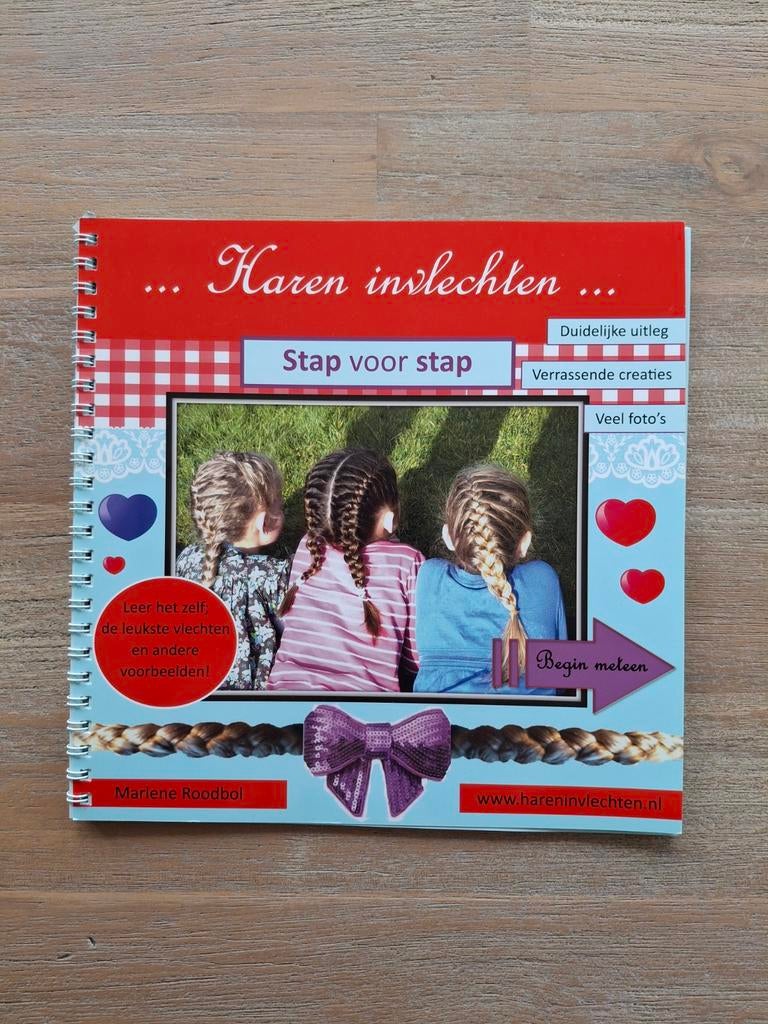 Haren invlechten stap voor stap - Marlene Roodbol, Marlene Roodbol, Nieuw, Ophalen of Verzenden, Overige onderwerpen