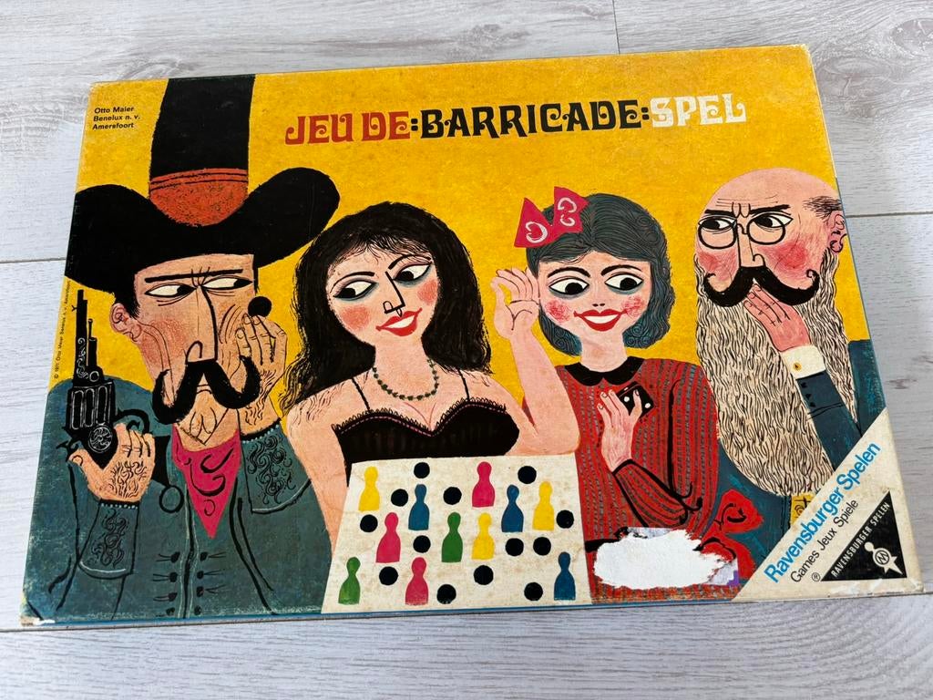 Jeu de Barricade, Ophalen of Verzenden, Zo goed als nieuw