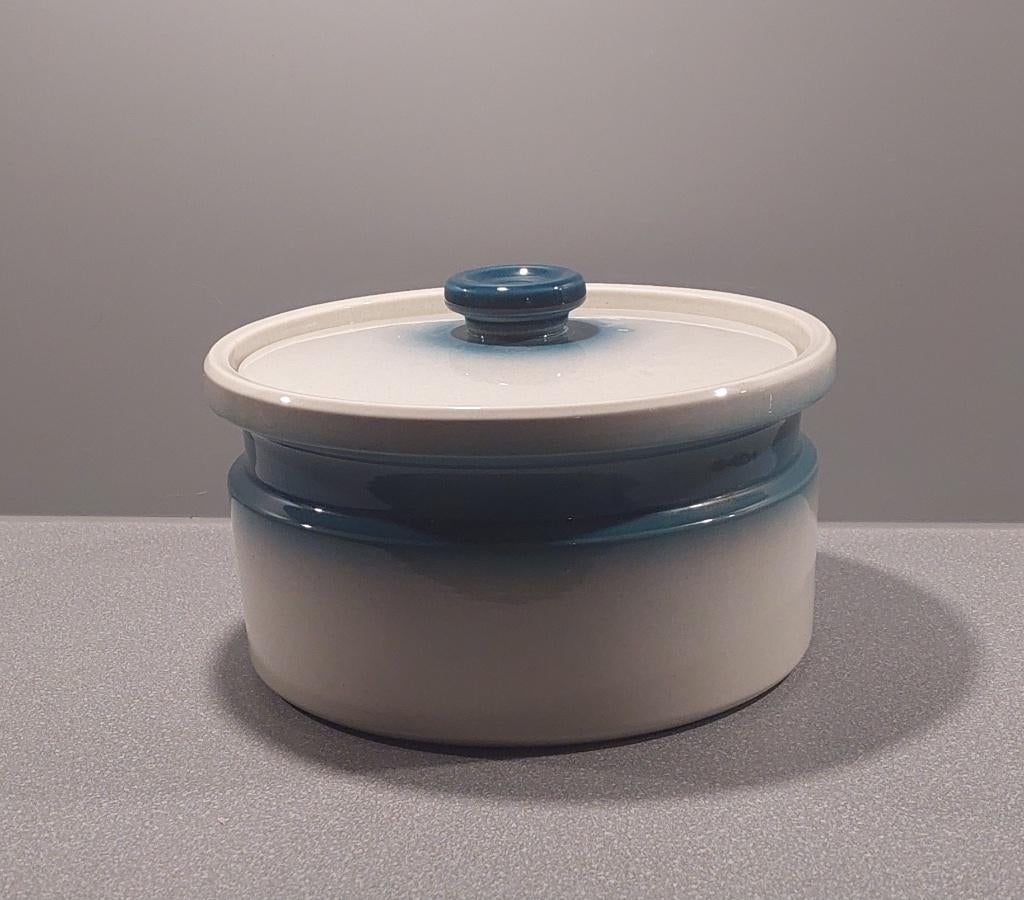 Wedgwood Blue Pacific oven/dekschaal 1976, Overige materialen, Ophalen of Verzenden, Overige stijlen, Schaal of Schalen