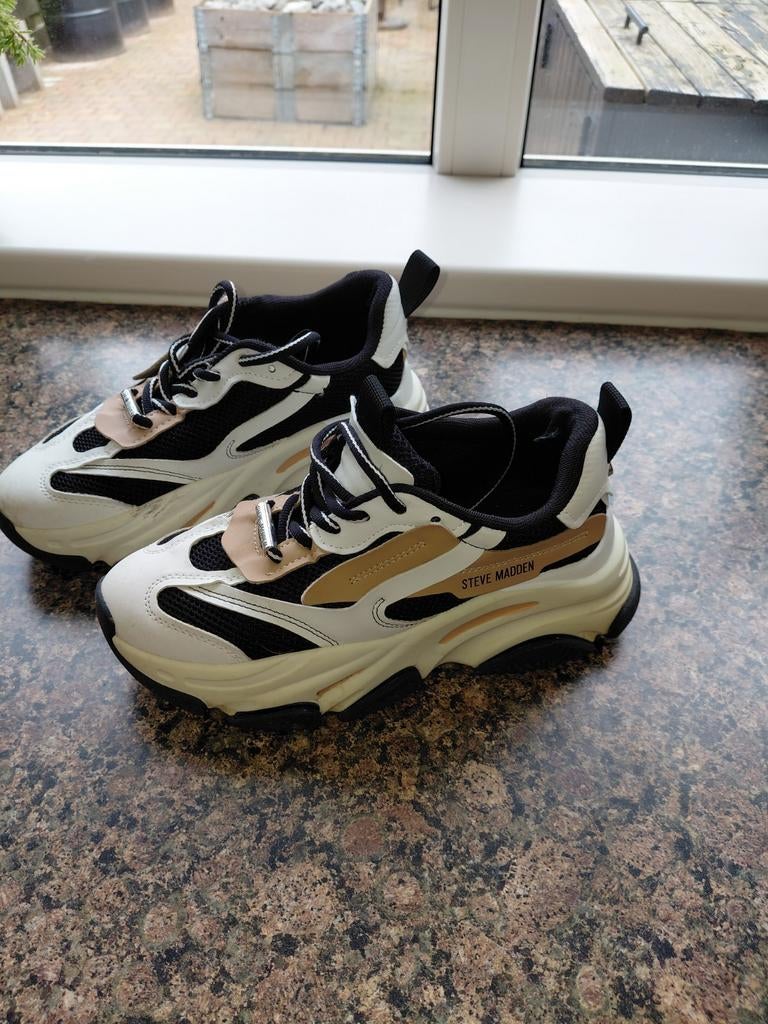 Steve Madden Sneakers Maat 38, Zwart, Steve Madden, Ophalen of Verzenden, Sneakers of Gympen