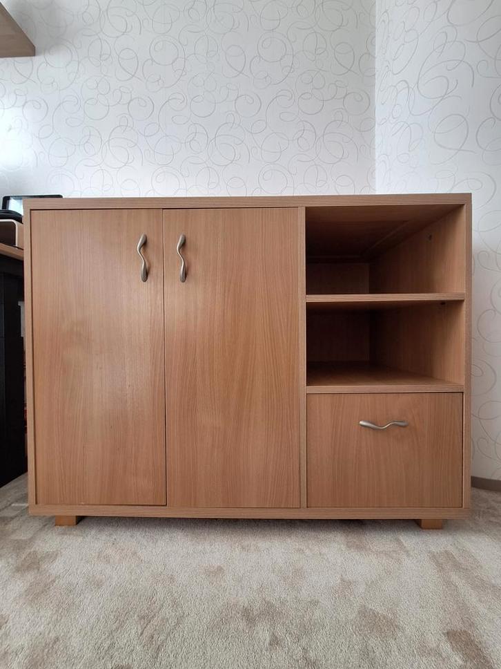 Commodekast met bijbehorende wandplank, Kinderen en Baby's, Kinderkamer | Commodes en Kasten, Ophalen