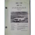 BMC 1100 Ado 16 Vraagbaak losbladig 1962-1966 #1 Nederlands, Ophalen of Verzenden, Gelezen, Overige merken