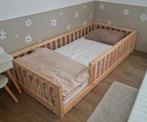 Montessori kinder vloerbed 90x200 met valbescherming, Kinderen en Baby's, Kinderkamer | Bedden, Ophalen, 85 tot 100 cm, Zo goed als nieuw