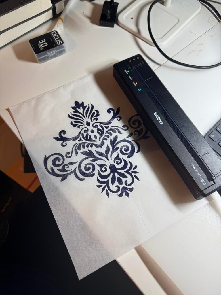 Brother PJ 773 wifi printer (geschikt voor tattoo stencils), Computers en Software, Pocketprinters, Ophalen of Verzenden, Zo goed als nieuw