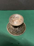 Zilveren zoutvaatje 835 met mooi bewerkt design, Ophalen of Verzenden, Zilver