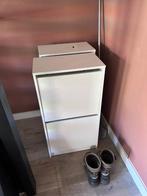 2 x IKEA schoenenkasten BISSA 2 vaks, Ophalen, Zo goed als nieuw
