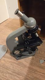 Olympus Biologische Microscoop met Houten Koffer, Audio, Tv en Foto, Optische apparatuur | Microscopen, Ophalen, Gebruikt, 400x tot 1000x