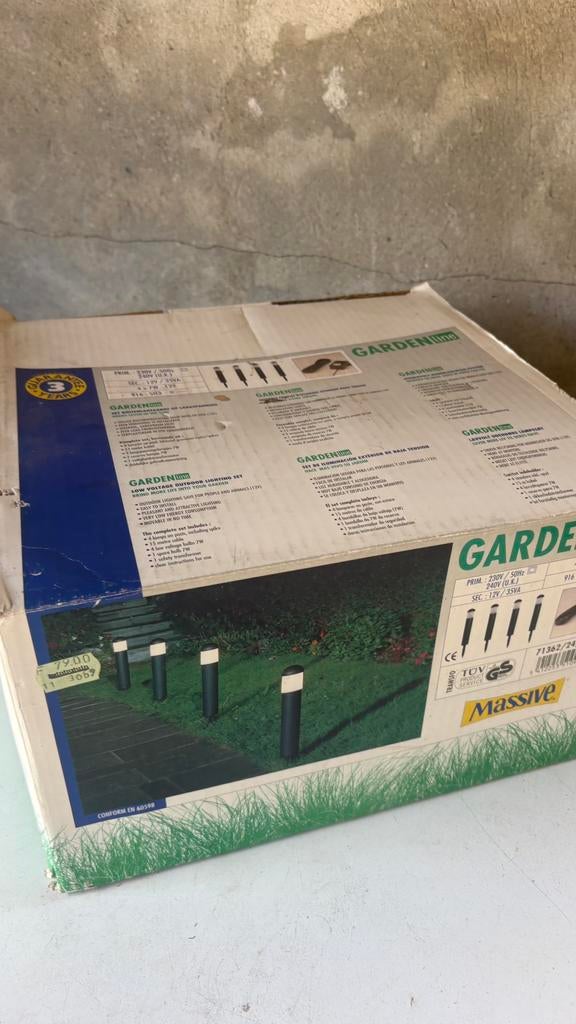 Tuinverlichting gratis af te halen, Ophalen, Kunststof, Minder dan 50 watt, Overige typen