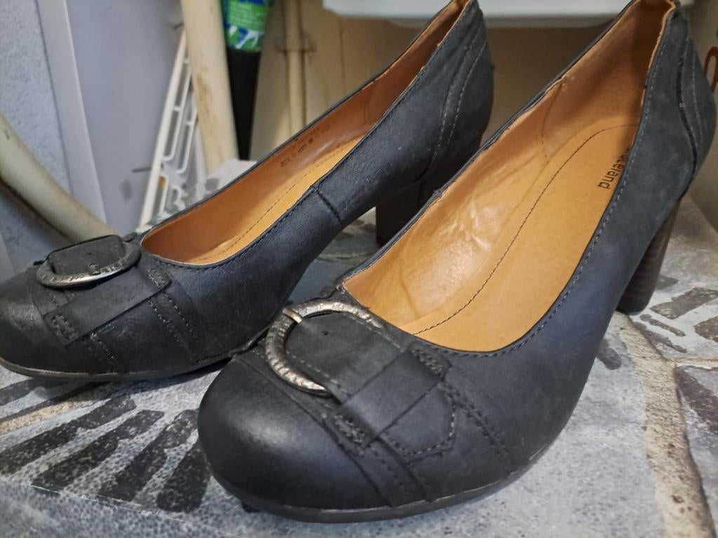 Graceland Zwarte Pumps Maat 41 met Gesp, Kleding | Dames, Schoenen, Ophalen of Verzenden