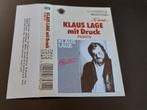 KLAUS LAGE MIT DRUCK - POSITIV (MC), 1 bandje, Ophalen of Verzenden, Zo goed als nieuw, Origineel