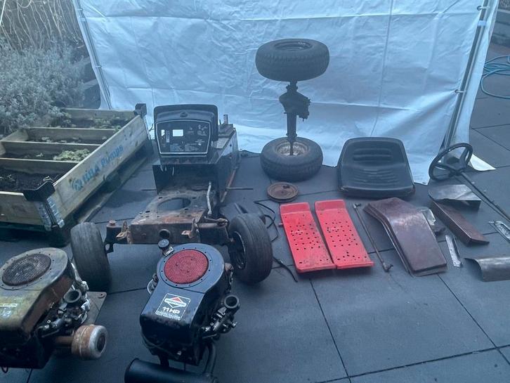 Zitmaaier onderdelen, Tuin en Terras, Grasmaaiers, Zo goed als nieuw, 50 cm of meer, Ophalen