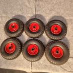 6 stuks Steekwagen bolderkar skeler-wielen 3.00- 4, 60 tot 80 liter, Ophalen of Verzenden, Nieuw, Steekwagen