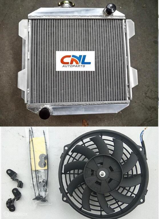 Radiateur + fan Ford Capri 2.8 MK3 1981-87 manual radiator