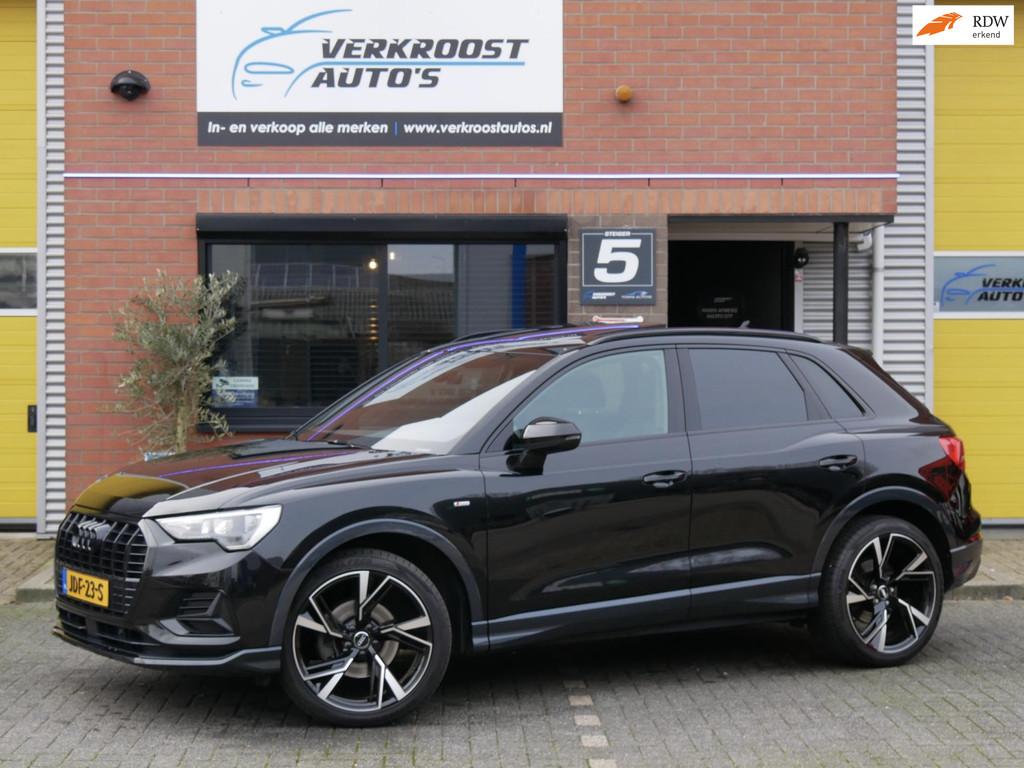 Audi Q3 35 TFSI Pro Line S-line. panodak. leder.alcantara. s, 15 km/l, 4 cilinders, 150 pk, Zwart