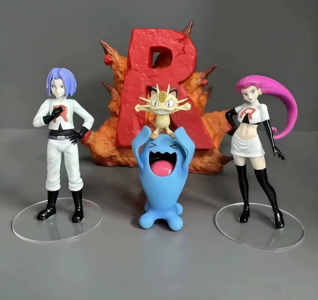Team Rocket Beeldjes met Lichtgevende Pokémon, Ophalen of Verzenden, Nieuw