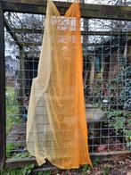 Hele grote zijden sjaal overlopend van geel naar oranje, Ophalen of Verzenden