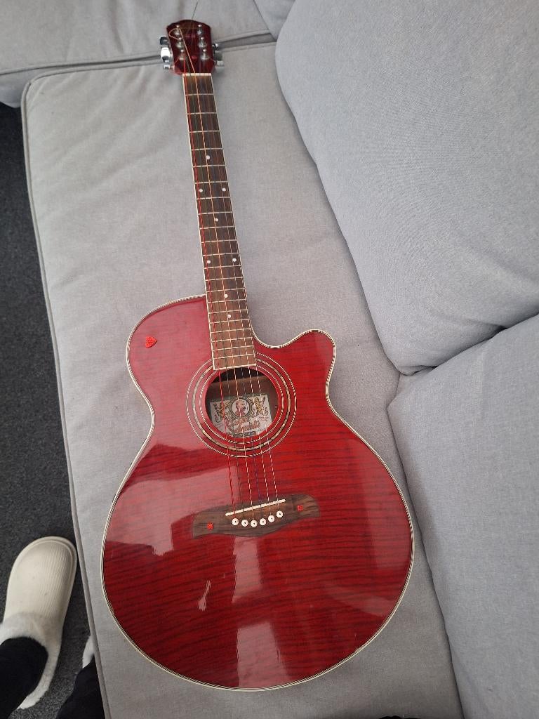 akoestische gitaar, Muziek en Instrumenten, Ophalen, Zo goed als nieuw