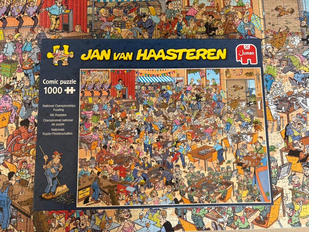 Jan van Haasteren puzzel 1000, Ophalen, 500 t/m 1500 stukjes, Zo goed als nieuw
