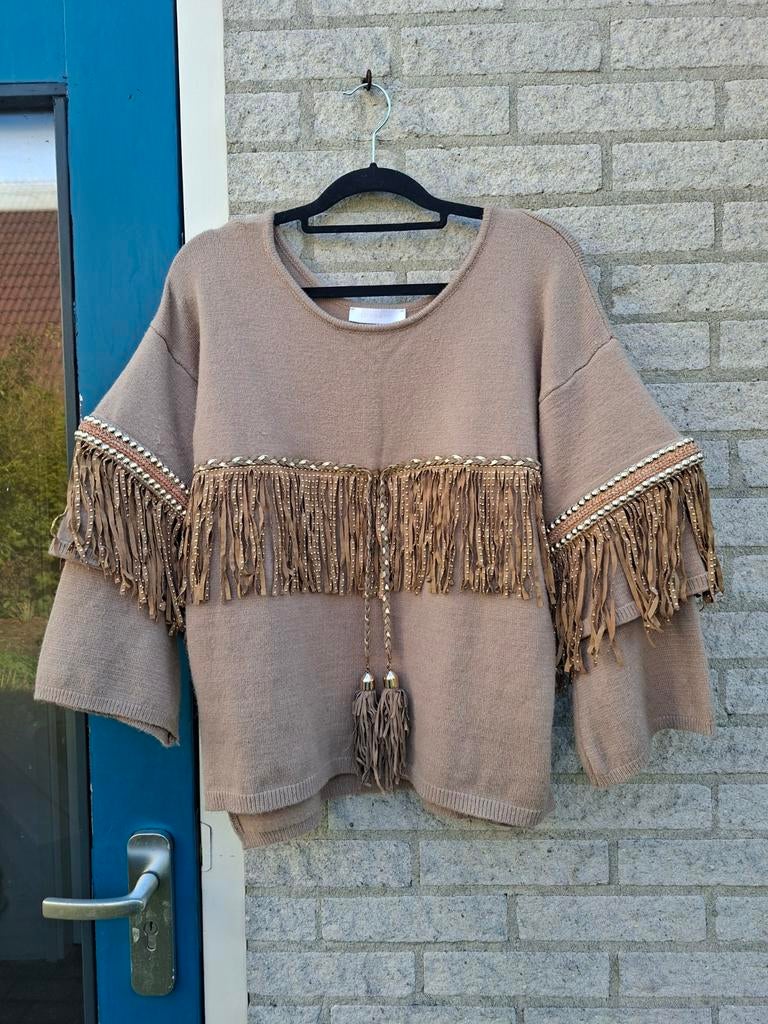 Heel leuk BOHEMIAN TRUITJE, ZGAN, mt 40-48, Kleding | Dames, Ophalen of Verzenden, Zo goed als nieuw, Maat 38/40 (M)