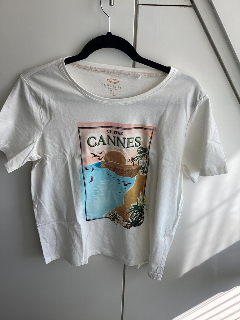 Cortefiel wit shirt maat xl nieuw, Kleding | Dames, T-shirts, Wit, Maat 46/48 (XL) of groter, Nieuw, Ophalen of Verzenden