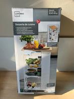 (NIEUW) Livarno Keukentrolley met bamboe werkblad en wielen, Ophalen, Nieuw